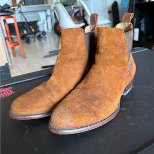 Tecovas Brown Suede Men's Boots